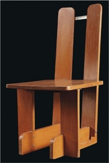 Daddy Types #zwart #montessori #chair #1937 #wood #piet #30s