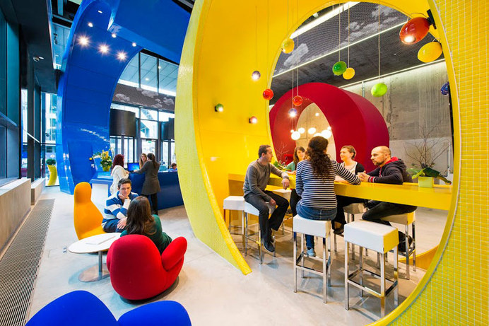 Google's Dublin Campus #interior #office #design #architecture #workspace #startup