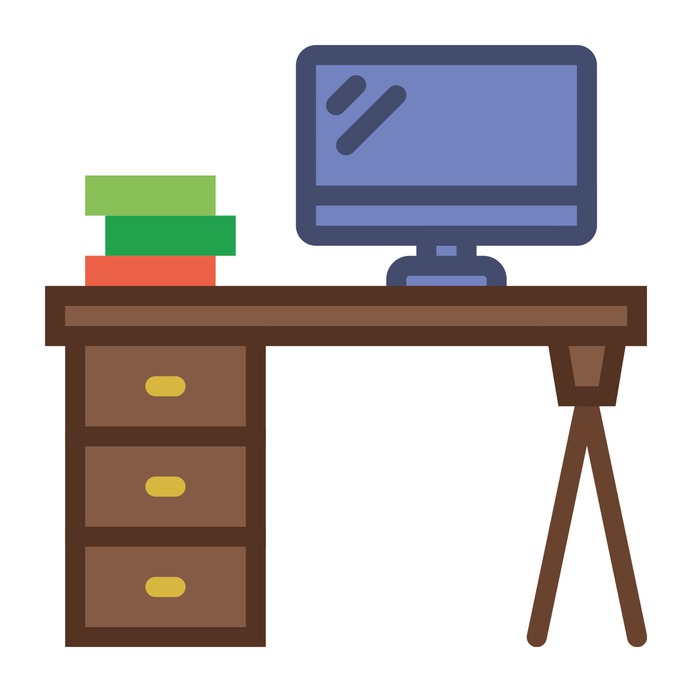 See more icon inspiration related to desk, chair, studio, furniture, table, office and miscellaneous on Flaticon.