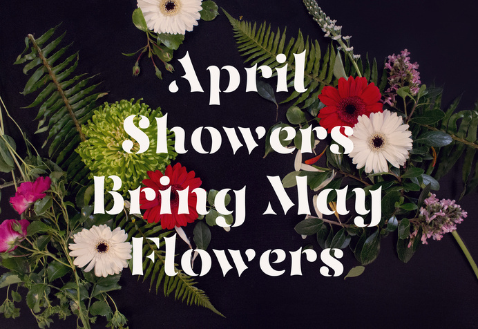 Rosemary is a stencil display typeface inspired by organic shapes and forms.