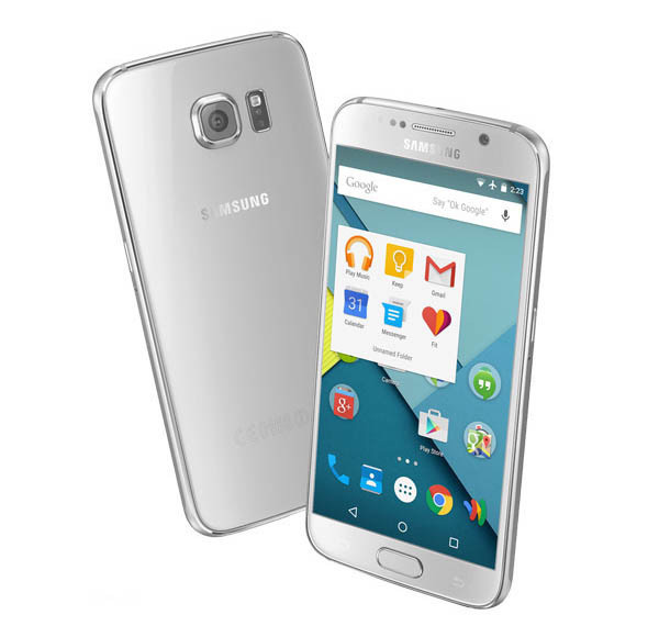 Galaxy S6 PSD Perspective
