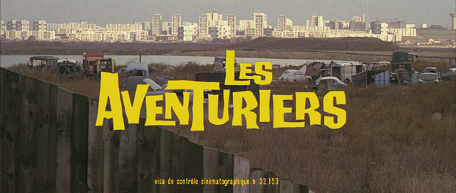 Les aventuriers (1967) Blu-ray movie title