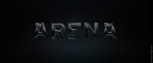 Glass of Light #black #glass #arena #type #typography