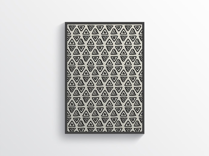 Triangle Handmade Ethnic Wall Art Design – Pikstok