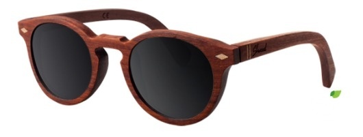 Shwood | Wood Sunglasses | The Original Wooden Eyewear - Florence Select - Santos Mahogany - Grey Polarized #florence #sunglasses #mahogany #santos #shwood #select