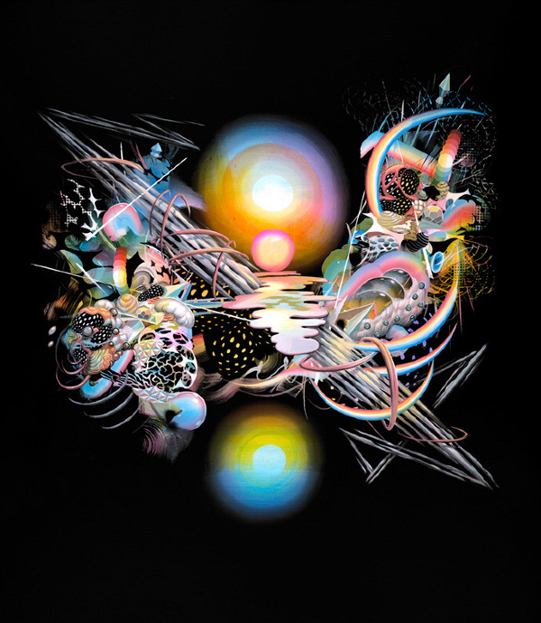 Chromadepth F C H i C H K 'L #mars #print #chromadepth #art