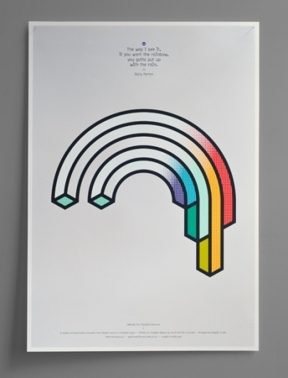 Magpie Studio #illustration #rainbow #impossible