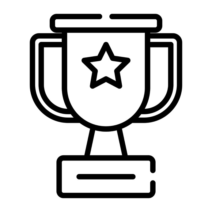 See more icon inspiration related to cup, award, champion, business and finance, sports and competition, trophies, winner, trophy and marketing on Flaticon.