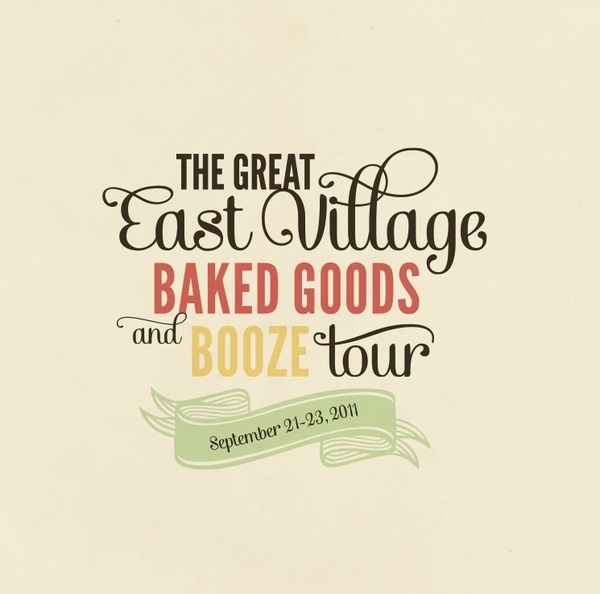 Baked Goods and Booze on the Behance Network #typography