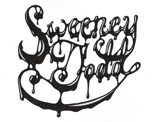 Sweeney Todd on Typography Served #greg #sweeney #todd #eckler #type