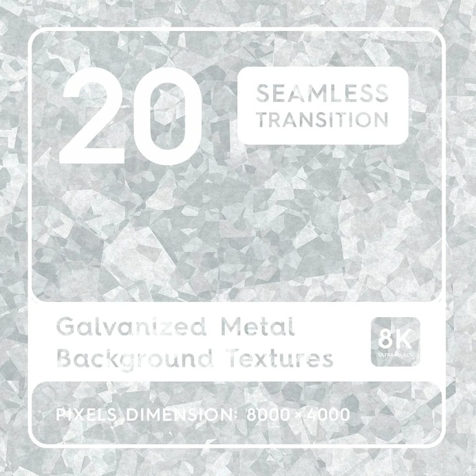 20 Galvanized Metal Background Textures #galvanizedmetal #galvanizedtextures #galvanizedbackgrounds #textures #backgrounds