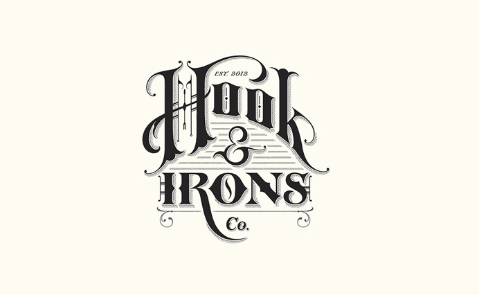 hook, iron, logo