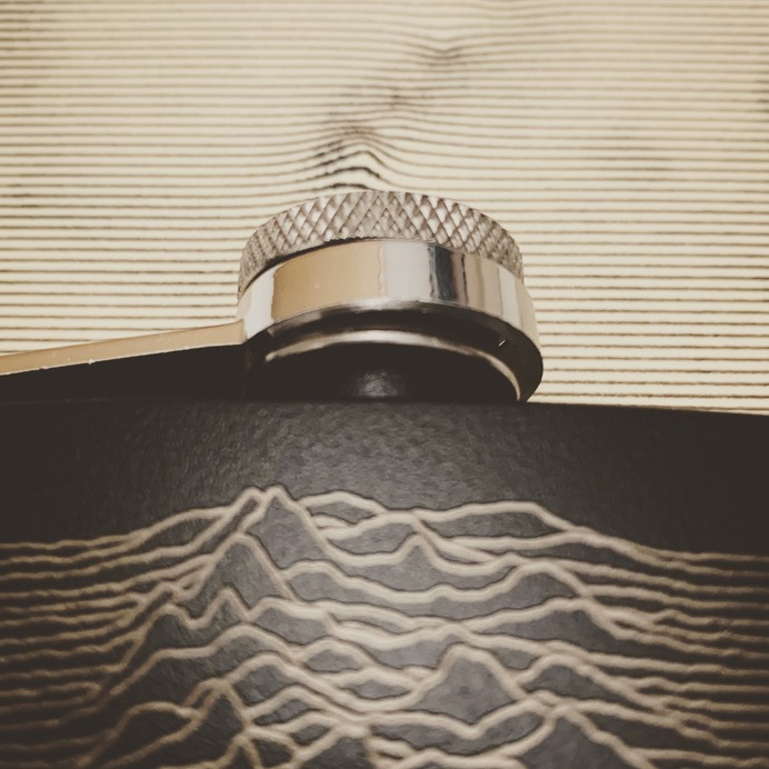 PSR B1919+21 - 6oz Engraved (Black Matte) Stainless Steel Flask