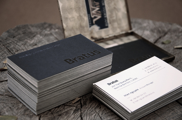 Bratus business card #logotype #agency #business #branding #nam #card #viet #brand #bratus