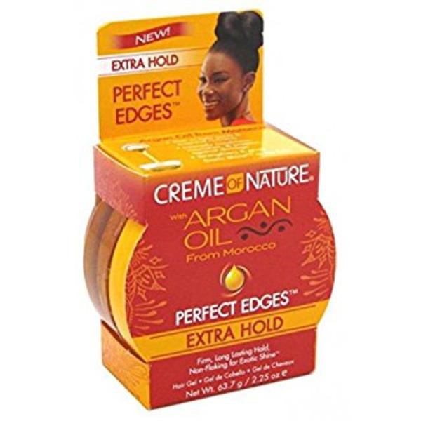 Controls and holds down edges, makes hair stronger, moisturizes and gives exotic shine to the hair. It smooths and manages frizz and flyaways.