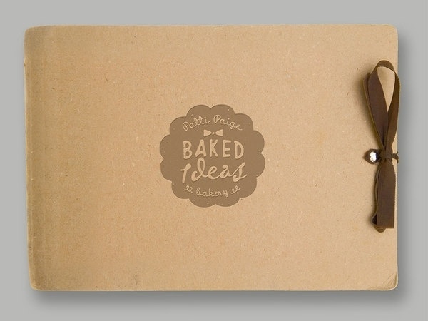 Baked Ideas on the Behance Network #form #red #branding #book #vintage #logo