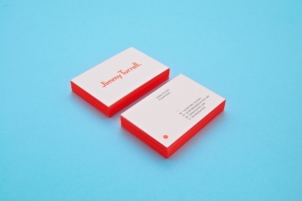 Jimmy Turrell on the Behance Network #print #red #edgeboard #bussinescard