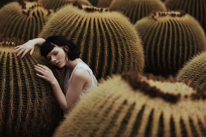 Ethereal and Atmospheric Female Portrait Photography by Alessio Albi