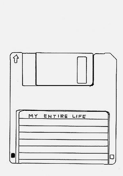 "My entire life" by David Shrigley #inspiration #illustration #life