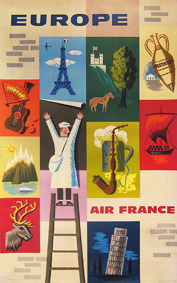 http://www.vintagepostersnyc.com/cgi local/db_images/posters/uploads/1260 image.jpg?296 #air #france #travel #poster #europe
