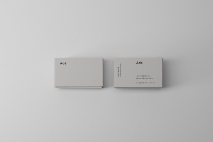 sorbet, stationery, letterhead, business card, compliment slip