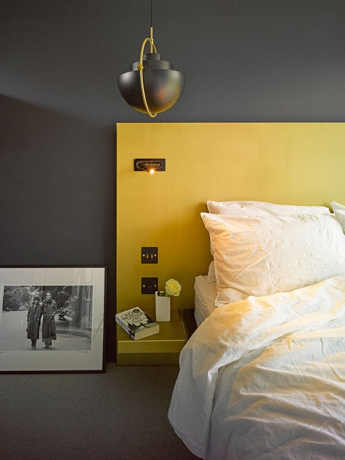 bedroom, Well Lane project, Mulroy Architects