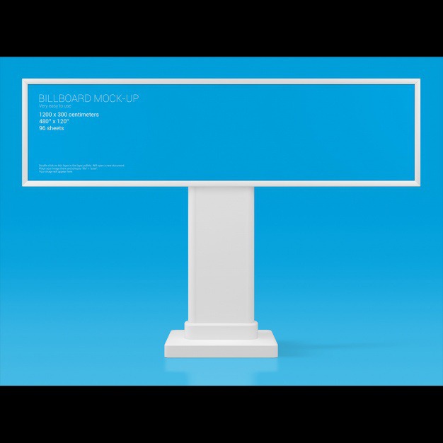 Billboard mock up design Free Psd. See more inspiration related to Mockup, Design, Template, Web, Website, Mock up, Billboard, Templates, Website template, Mockups, Up, Web template, Realistic, Real, Web templates, Mock ups, Mock and Ups on Freepik.