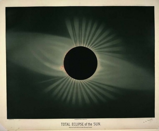 The Old, Awesome Space Drawings of E.L. Trouvelot - Rebecca J. Rosen - Technology - The Atlantic #draw #sun #total #eclipse