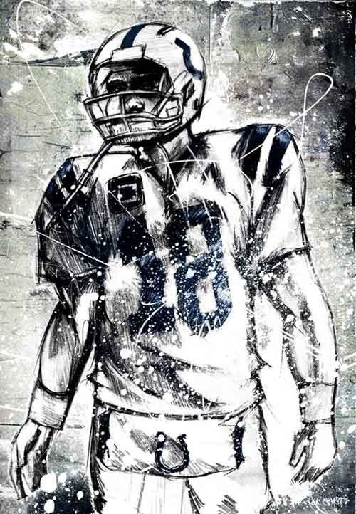30 Inspiring Sport Illustrations #football #vector #sports #illustrator