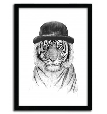 WELCOME TO THE JUNGLE by BALAZS SOLTI #print #house #art #tigre