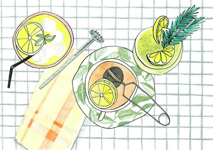 The lemon - Bodil Jane #illustration