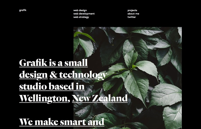 Grafik, inspiration N°285 published on The Gallery in date August 5th, 2015. #website #design
