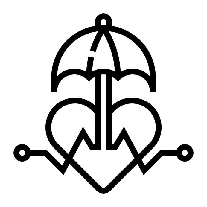 See more icon inspiration related to healthcare and medical, heart rate, cardiogram, electrocardiogram, insurance, safe, umbrella, covered, protection, pulse, heart and medical on Flaticon.