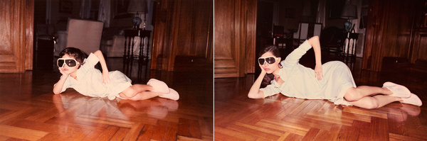 BACK TO THE FUTURE : Irina Werning #juxtaposition #past #snapshot #present #photography #and