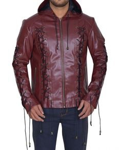 Arsenal Roy Harper Arrown Maroon Jacket (3)