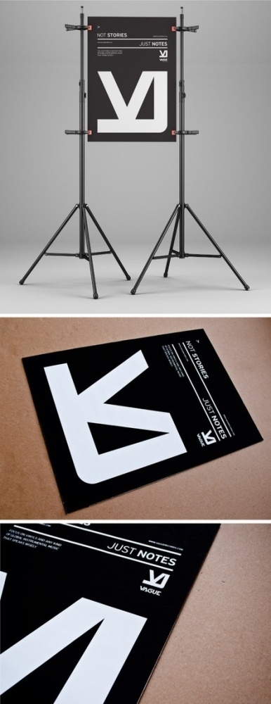 Vague Records on the Behance Network #forms #design #graphic #music #typography