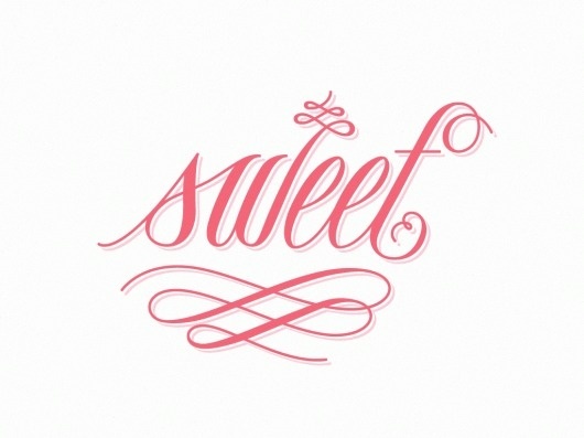 The Phraseology Project - sweet #inspiration #lettering #pink #design #illustration #type #typography