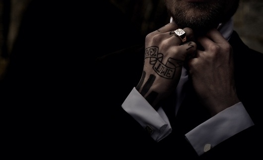 Ivy Noir / Gold Vermeil Signet Ring — SMITH/GREY Jewellery Design Studio #smithgrey #jewellery #tattoos #ring #signet