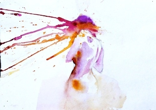 November Me #watercolors #art #girl #paintings