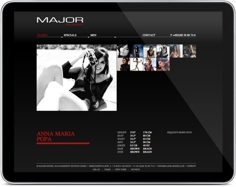 ID&CO: Eine Website schön wie ihr Inhalt #models #major #idco #frick #website #michael