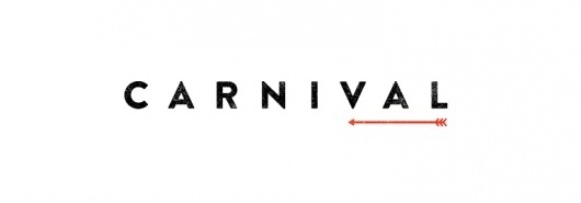 carnival #arrow #logo #typography