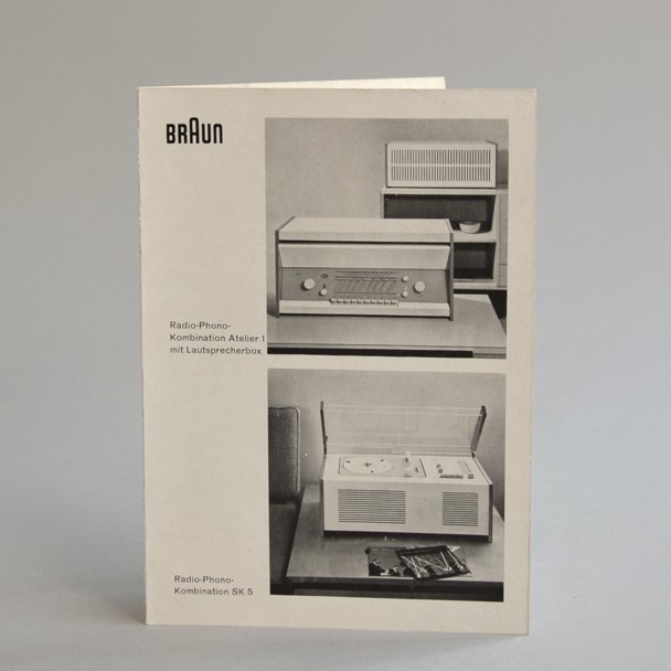 Braun audio systems card Wolfgang Scheitel 1957 via www.dasprogramm.org