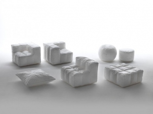 Modern Sofa Furniture Designs | Sofa Designs Photos | Small sofa Designs Ideas | Interior: March 2011 #mokup #sofa #white #design #blow #bag #light