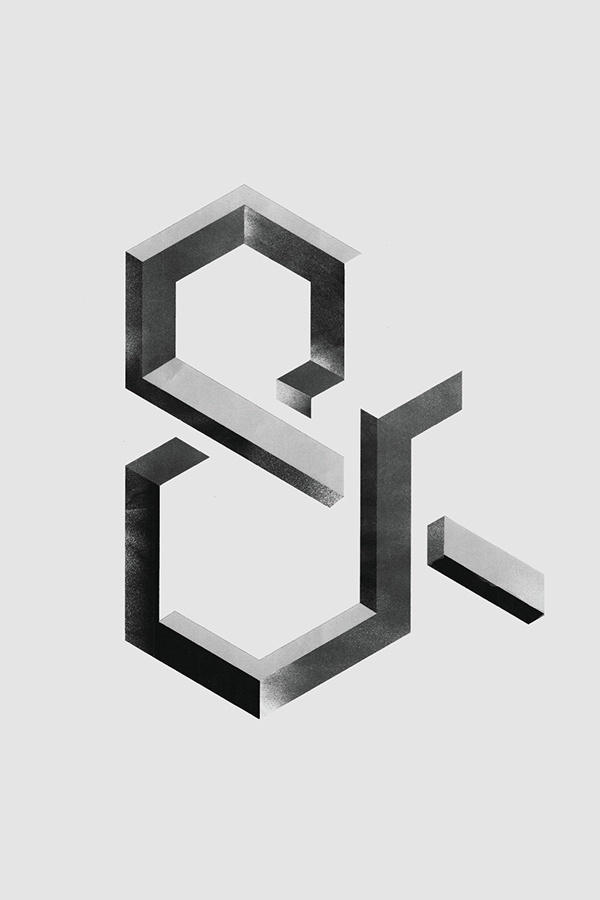 Ampersand #design #graphic #ampersand #poster #typography