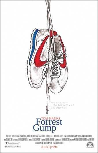 Movie Poster - ERICKMELENDEZ #gump #movie #forrest #poster