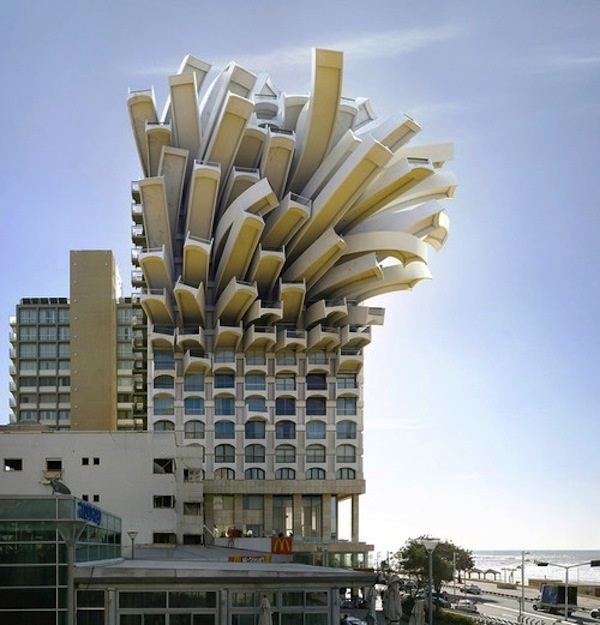 Crazy Architecture in Tel-Aviv by Victor Enrich #photo #tel #aviv #architecture #manipulation #israel