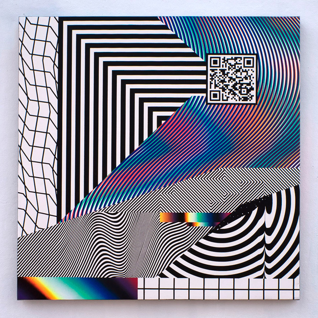 Impossible Collaboration, Felipe Pantone #glitch #opart