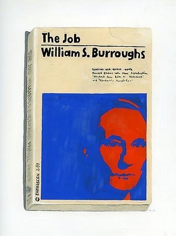 RICHARD BAKER - The Job #baker #richard #book #cover #painting #typography