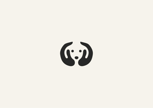 Negative space animal masterpieces on Behance #icon #animals