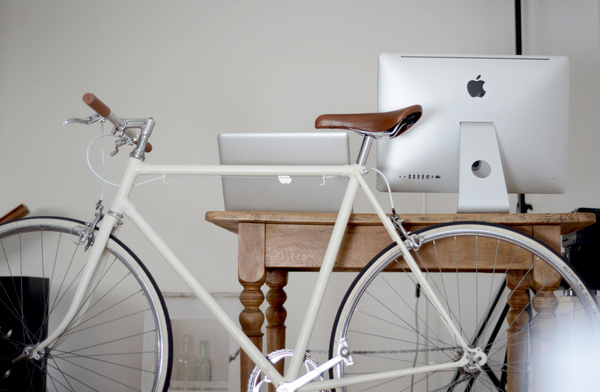 in the kitchen #white #in #bratislava #office #the #kitchen #slovakia #bike